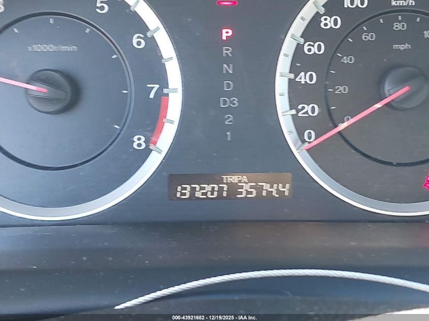 2012 Honda Accord 2.4 Ex-L VIN: 1HGCS1B83CA800257 Lot: 43921682