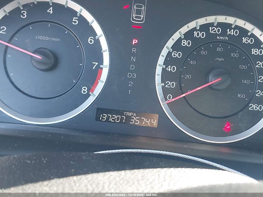 2012 Honda Accord 2.4 Ex-L VIN: 1HGCS1B83CA800257 Lot: 43921682