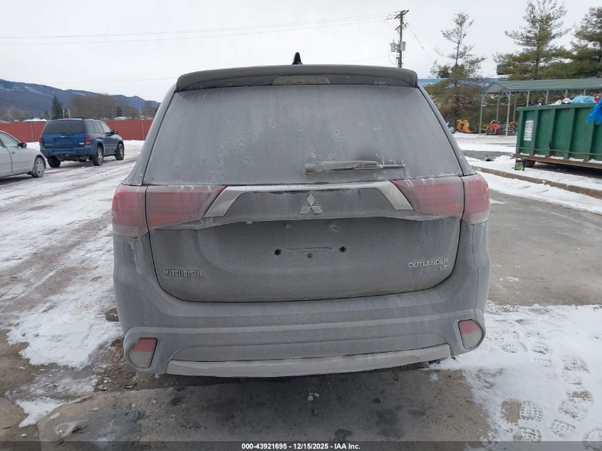 2017 Mitsubishi Outlander Se VIN: JA4AZ3A37HZ050514 Lot: 43921695