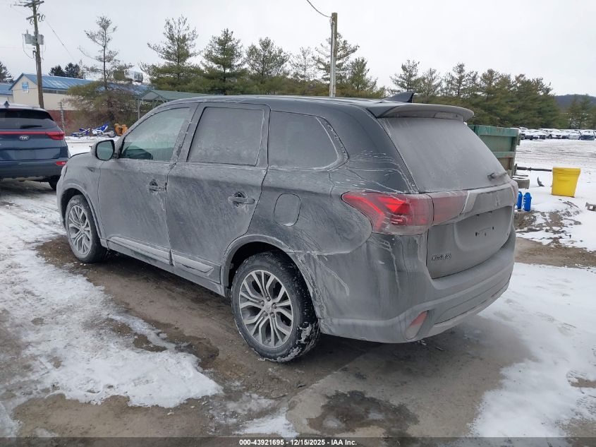 2017 Mitsubishi Outlander Se VIN: JA4AZ3A37HZ050514 Lot: 43921695
