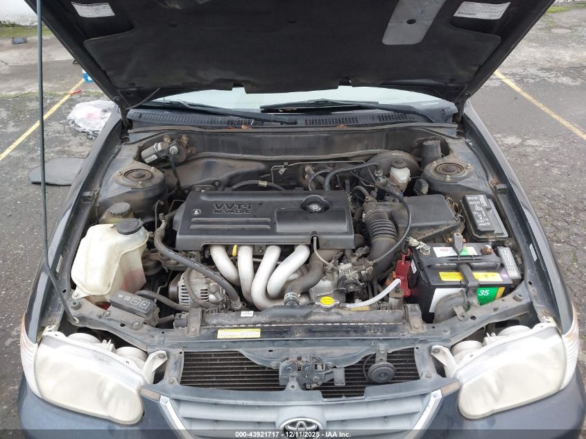 2001 Toyota Corolla Le VIN: 1NXBR12E61Z427976 Lot: 43921717