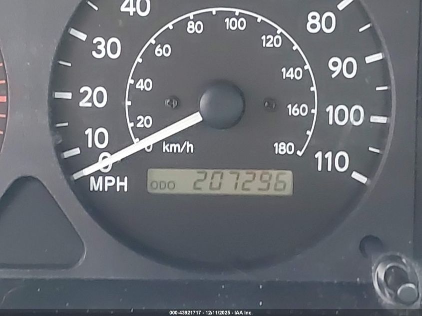 2001 Toyota Corolla Le VIN: 1NXBR12E61Z427976 Lot: 43921717