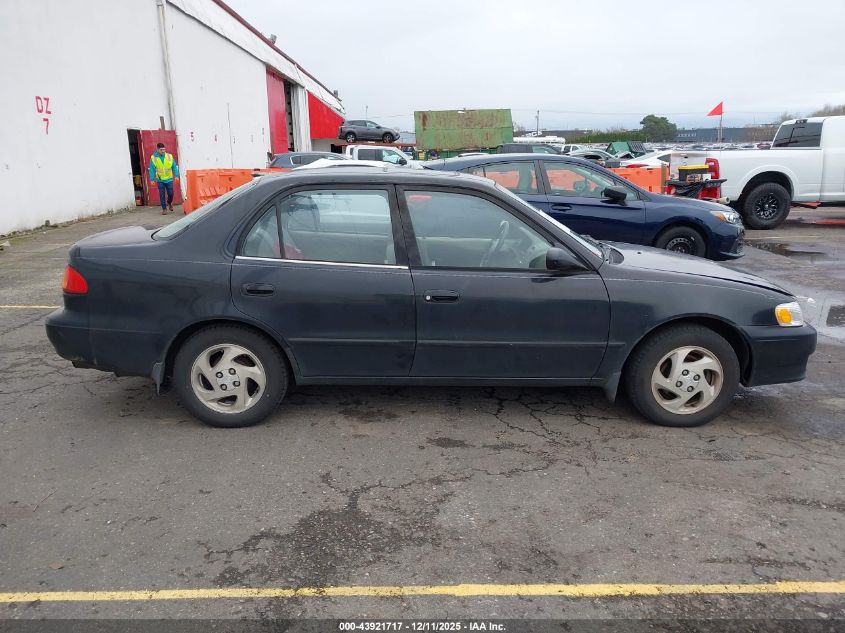 2001 Toyota Corolla Le VIN: 1NXBR12E61Z427976 Lot: 43921717
