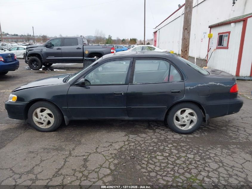 2001 Toyota Corolla Le VIN: 1NXBR12E61Z427976 Lot: 43921717