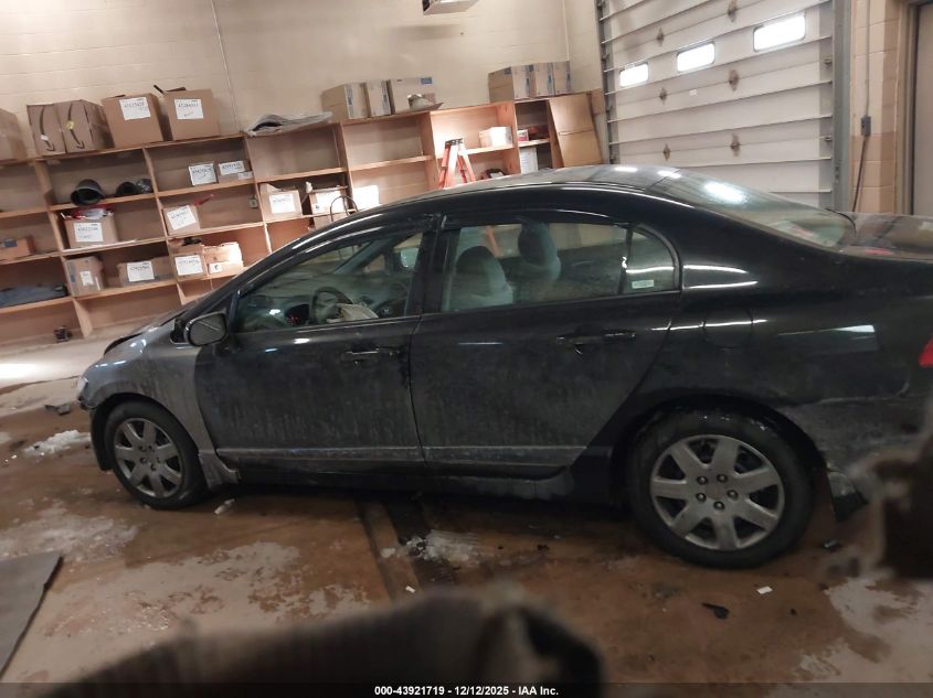 2009 Honda Civic Lx VIN: 19XFA16549E037783 Lot: 43921719