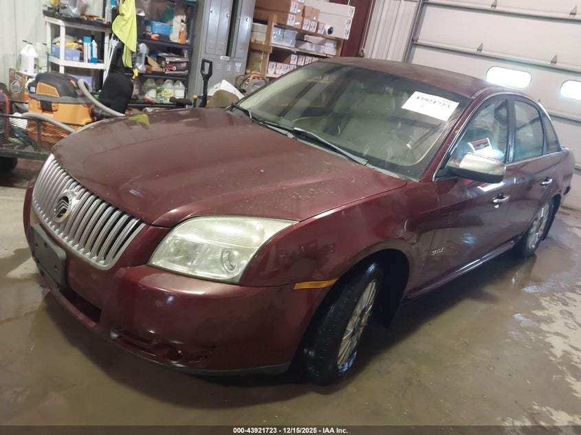 1MEHM40W08G622232 2008 MERCURY SABLE photo no. 2