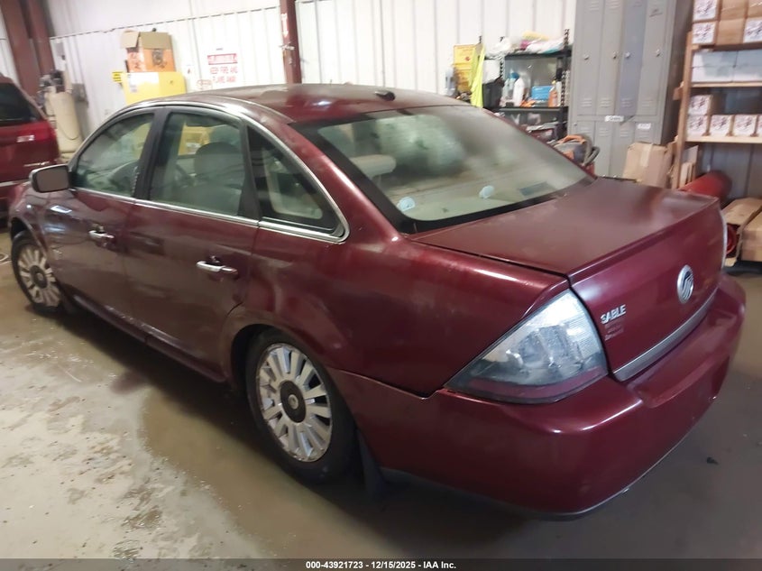 1MEHM40W08G622232 2008 MERCURY SABLE photo no. 3