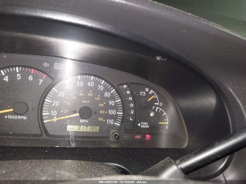 2004 Toyota Tundra Sr5 V8 VIN: 5TBDT44124S435956 Lot: 43921726