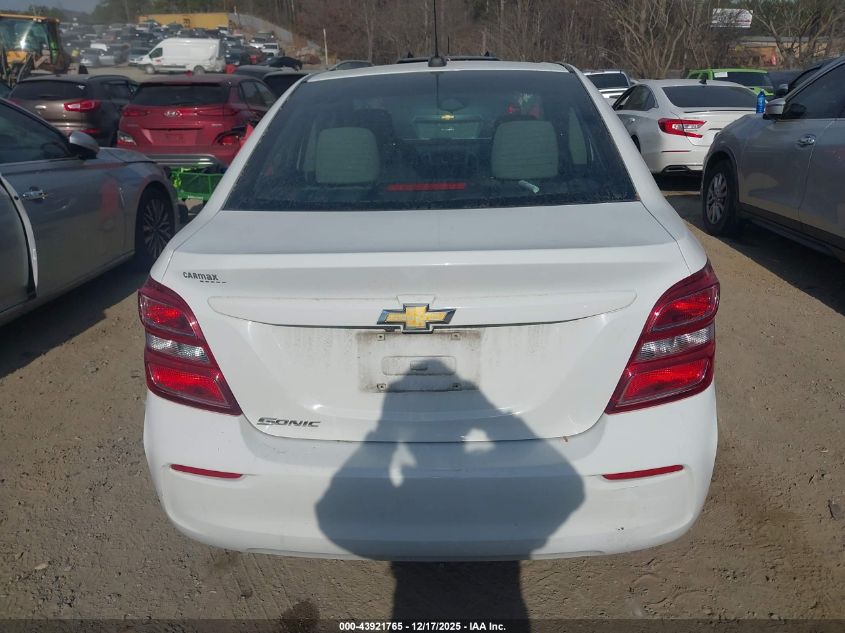 2017 Chevrolet Sonic Ls Auto VIN: 1G1JB5SHXH4145610 Lot: 43921765