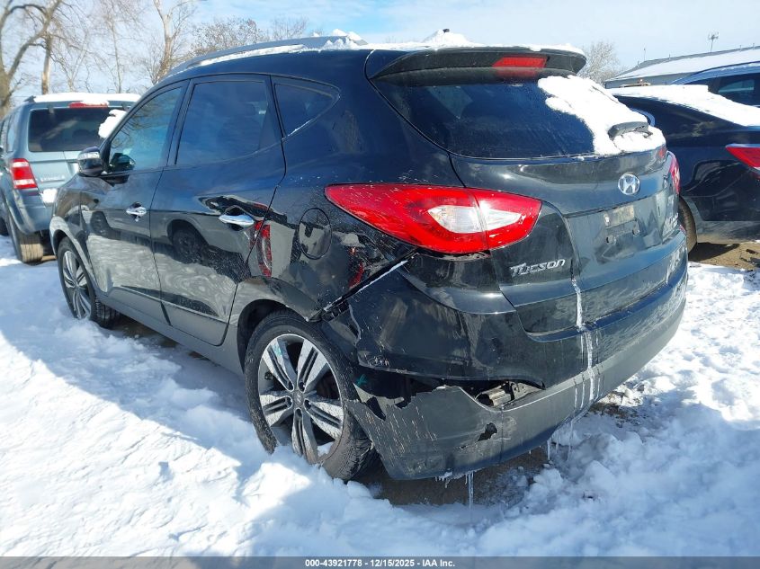 2015 Hyundai Tucson Limited VIN: KM8JUCAG8FU115027 Lot: 43921778