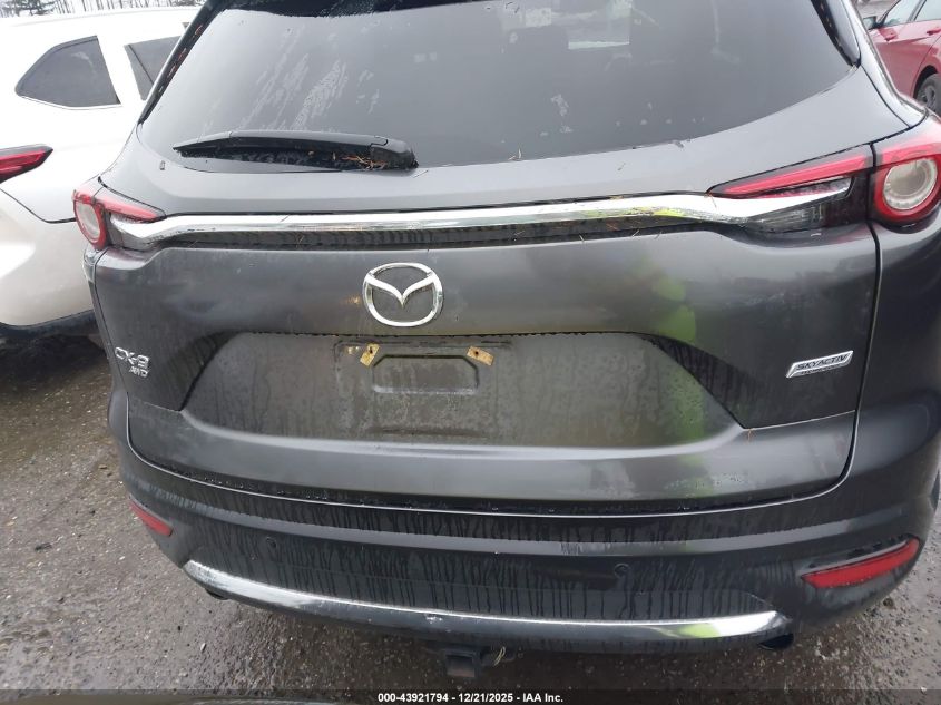 2016 Mazda Cx-9 Grand Touring VIN: JM3TCBDY5G0124394 Lot: 43921794