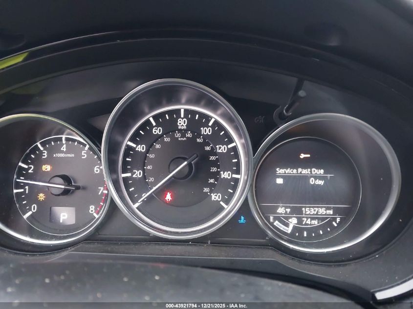 2016 Mazda Cx-9 Grand Touring VIN: JM3TCBDY5G0124394 Lot: 43921794