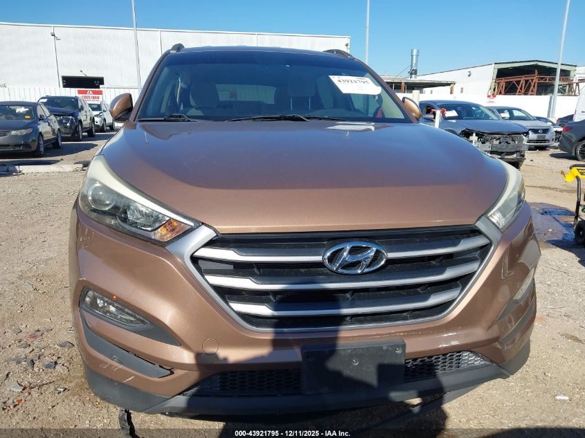 2017 Hyundai Tucson Se VIN: KM8J33A41HU485117 Lot: 43921795