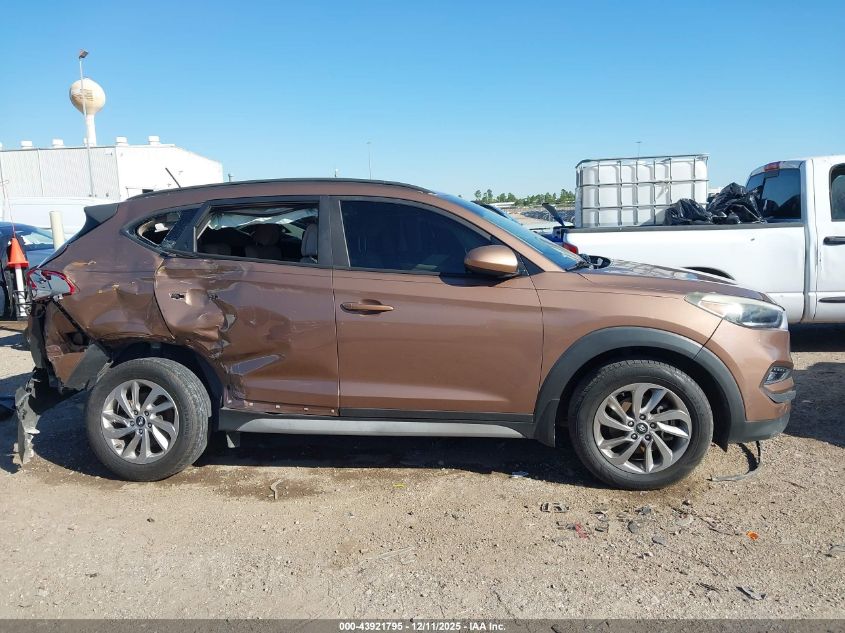 2017 Hyundai Tucson Se VIN: KM8J33A41HU485117 Lot: 43921795
