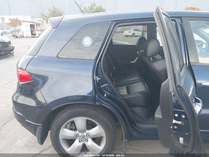 2007 Acura Rdx VIN: 5J8TB18527A022777 Lot: 43921797