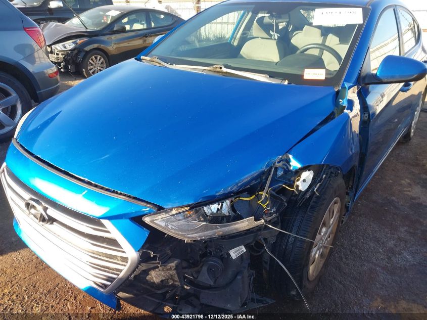 2018 Hyundai Elantra Se VIN: 5NPD74LF9JH259532 Lot: 43921798