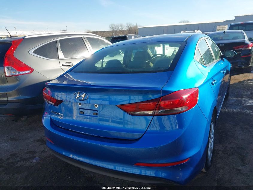 2018 Hyundai Elantra Se VIN: 5NPD74LF9JH259532 Lot: 43921798