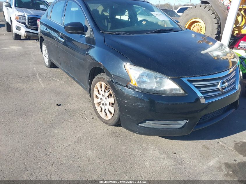 2014 Nissan Sentra S VIN: 3N1AB7AP8EL678074 Lot: 43921802