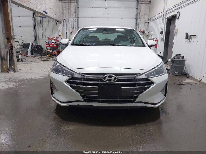 2019 Hyundai Elantra Sel VIN: 5NPD84LF8KH411671 Lot: 43921805