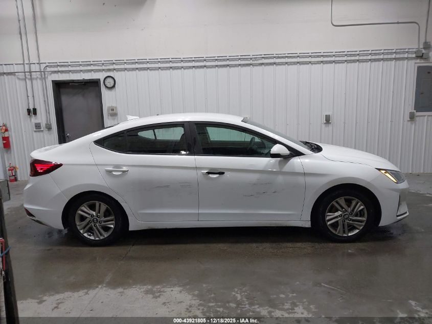 2019 Hyundai Elantra Sel VIN: 5NPD84LF8KH411671 Lot: 43921805