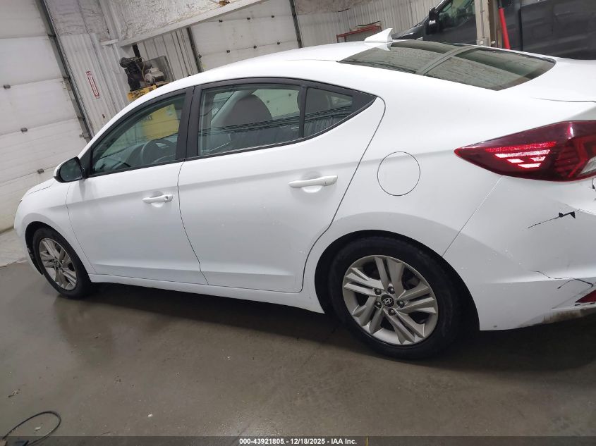 2019 Hyundai Elantra Sel VIN: 5NPD84LF8KH411671 Lot: 43921805