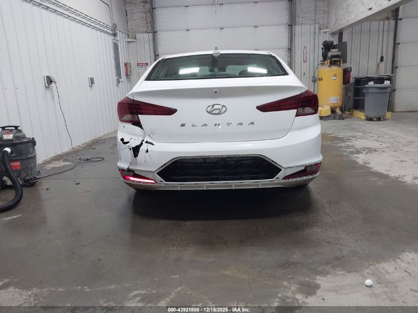 2019 Hyundai Elantra Sel VIN: 5NPD84LF8KH411671 Lot: 43921805