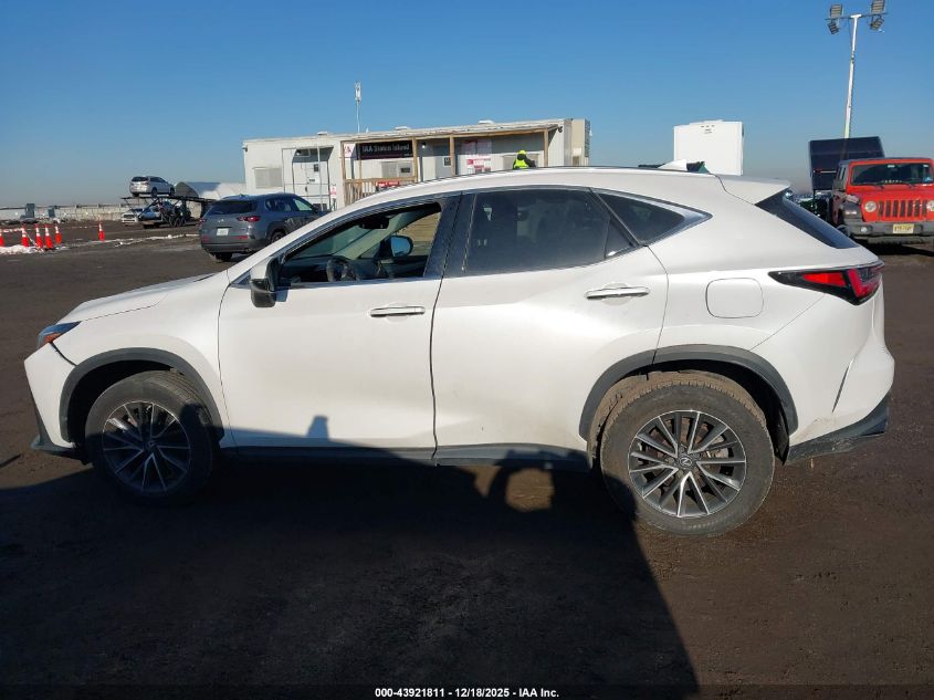 2022 Lexus Nx 350 VIN: 2T2AGCEZ9NC006168 Lot: 43921811