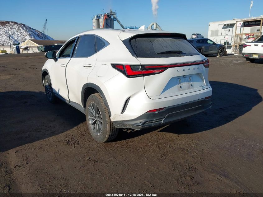 2022 Lexus Nx 350 VIN: 2T2AGCEZ9NC006168 Lot: 43921811