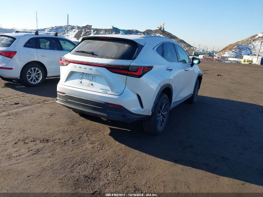 2022 Lexus Nx 350 VIN: 2T2AGCEZ9NC006168 Lot: 43921811