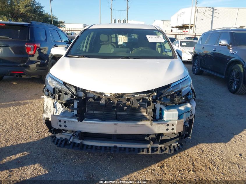 2022 Toyota Sienna Le VIN: 5TDKRKEC8NS112840 Lot: 43921813