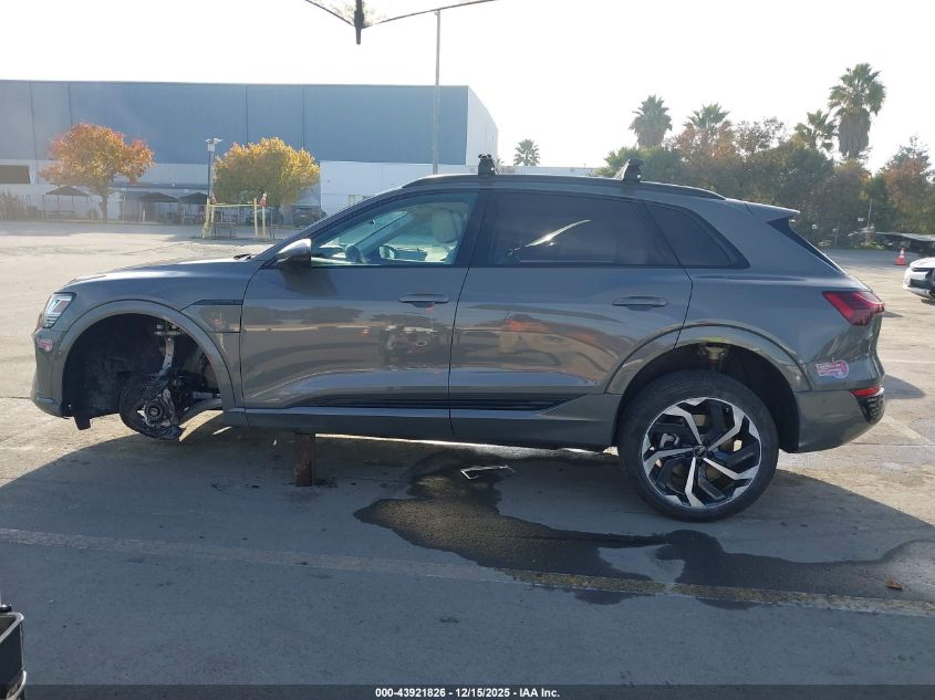 2024 Audi Q8 E-Tron Premium Plus Quattro VIN: WA15AAGE7RB049542 Lot: 43921826