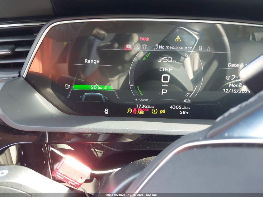 2024 Audi Q8 E-Tron Premium Plus Quattro VIN: WA15AAGE7RB049542 Lot: 43921826