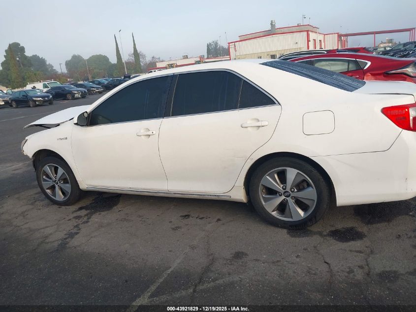 2012 Toyota Camry Hybrid Le VIN: 4T1BD1FKXCU033768 Lot: 43921829