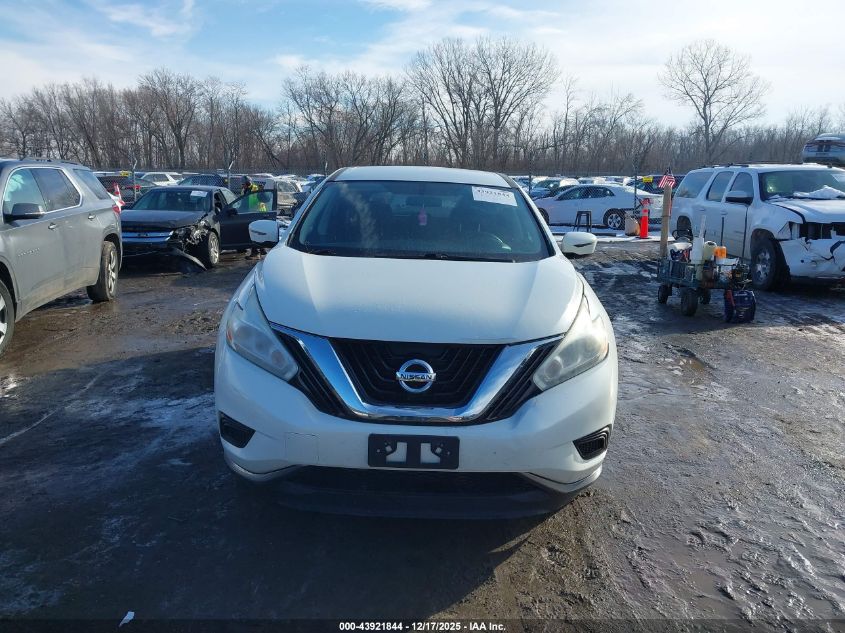 2016 Nissan Murano S VIN: 5N1AZ2MH0GN146655 Lot: 43921844