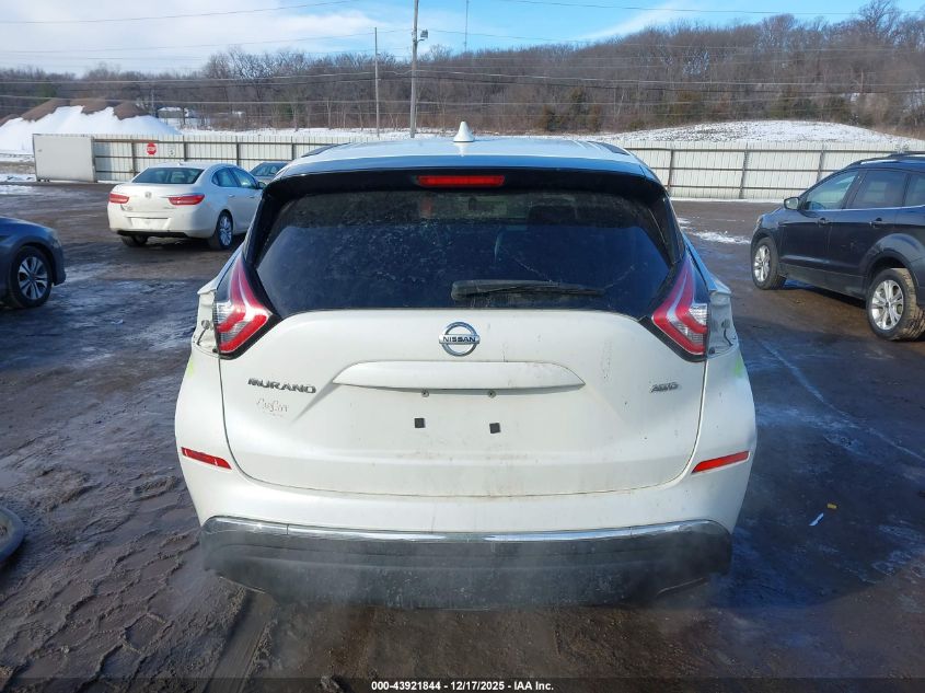 2016 Nissan Murano S VIN: 5N1AZ2MH0GN146655 Lot: 43921844