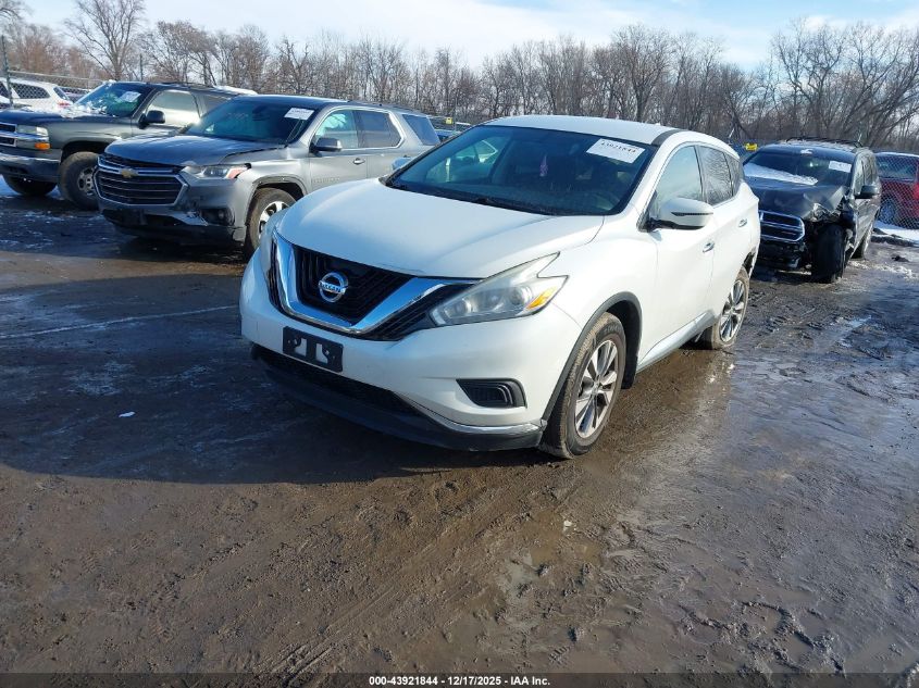2016 Nissan Murano S VIN: 5N1AZ2MH0GN146655 Lot: 43921844