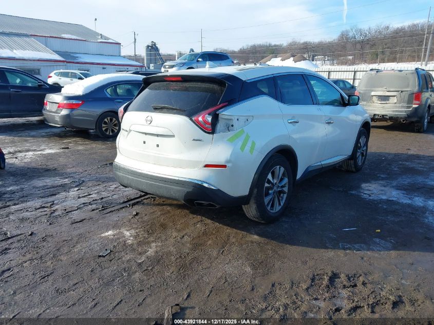 2016 Nissan Murano S VIN: 5N1AZ2MH0GN146655 Lot: 43921844