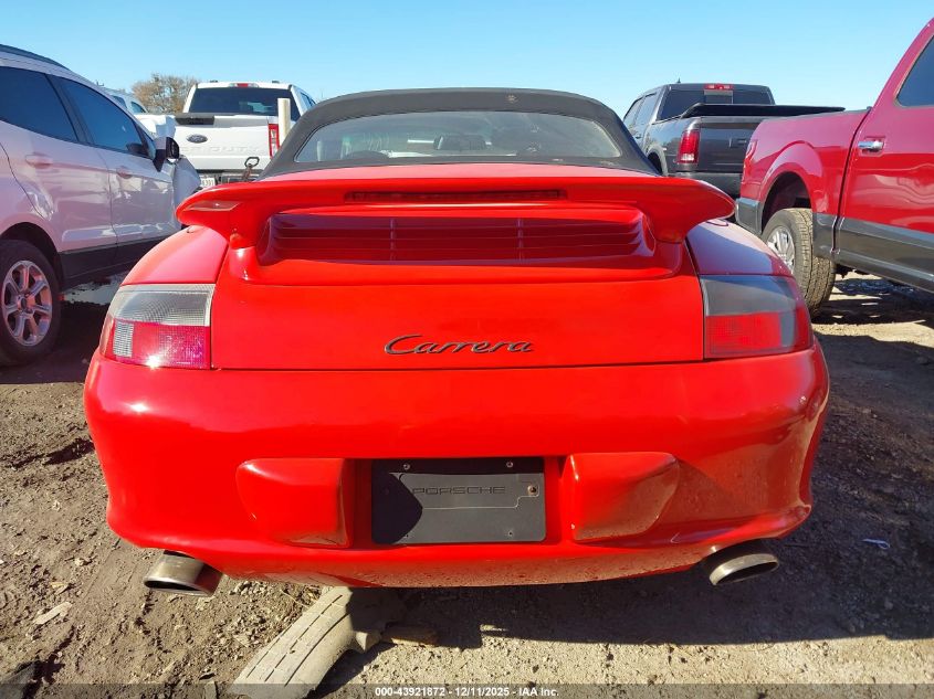 2002 Porsche 911 Carrera/Carrera 4 VIN: WP0CA29912S654293 Lot: 43921872