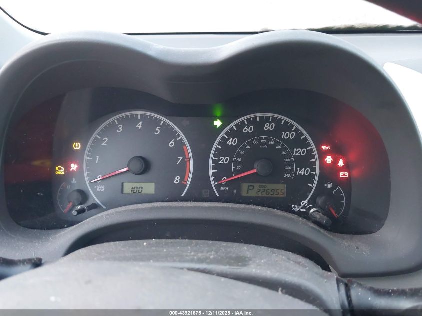 2009 Toyota Corolla Le VIN: 1NXBU40E29Z080371 Lot: 43921875