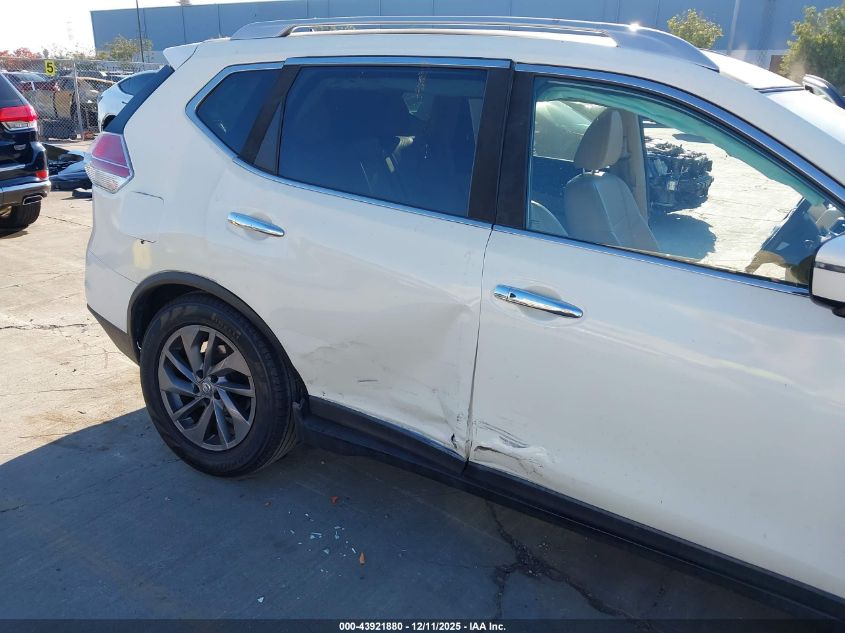 2016 Nissan Rogue Sl VIN: 5N1AT2MT9GC795937 Lot: 43921880