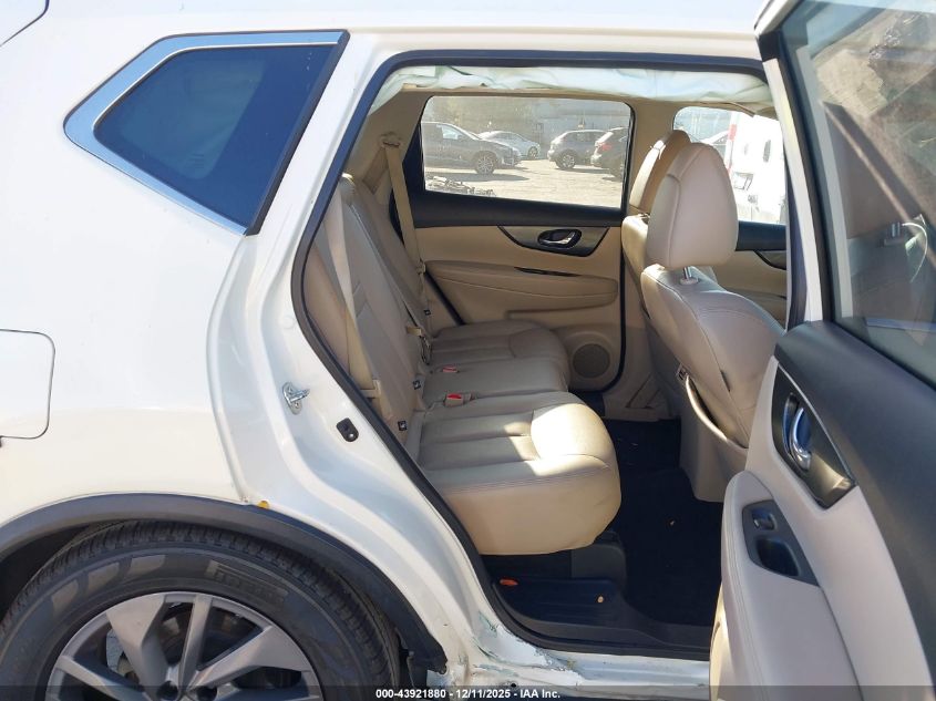 2016 Nissan Rogue Sl VIN: 5N1AT2MT9GC795937 Lot: 43921880