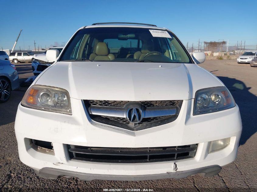 2005 Acura Mdx VIN: 2HNYD18805H558242 Lot: 43921881