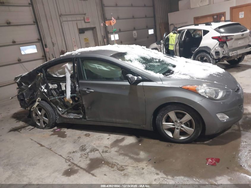 2013 Hyundai Elantra Gls VIN: 5NPDH4AE0DH385659 Lot: 43921884