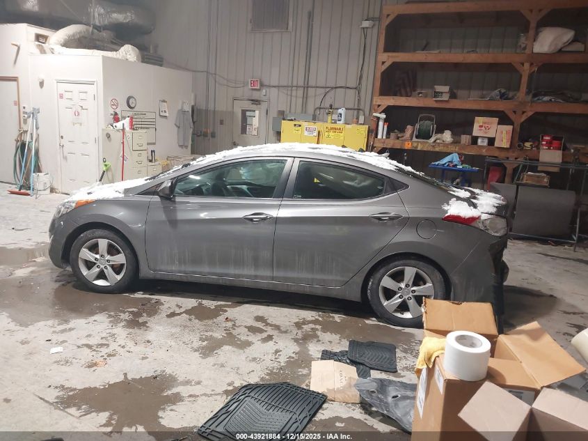 2013 Hyundai Elantra Gls VIN: 5NPDH4AE0DH385659 Lot: 43921884