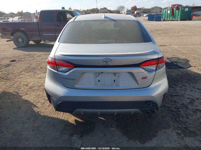 2022 Toyota Corolla Se VIN: JTDS4MCE5N3507509 Lot: 43921895