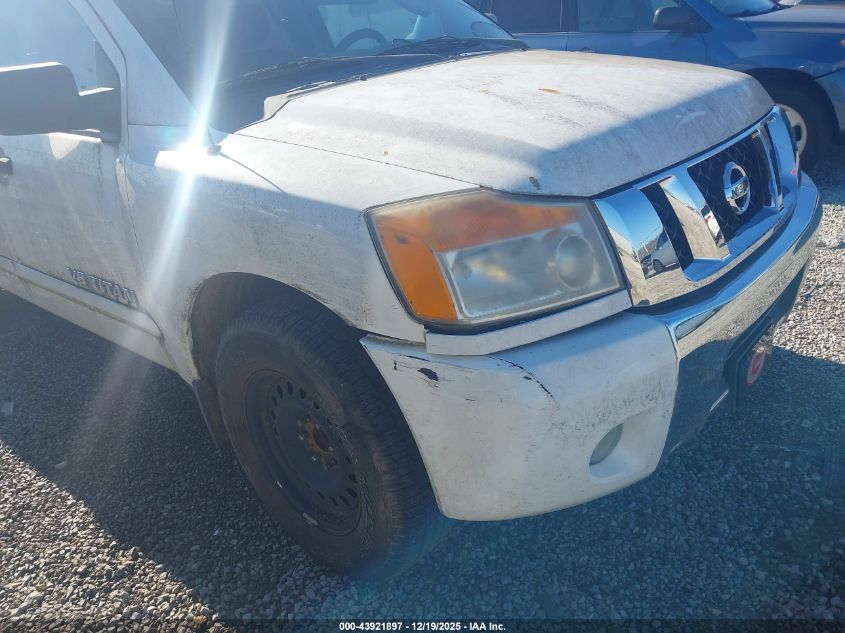 2011 Nissan Titan Sv VIN: 1N6BA0ED5BN318734 Lot: 43921897