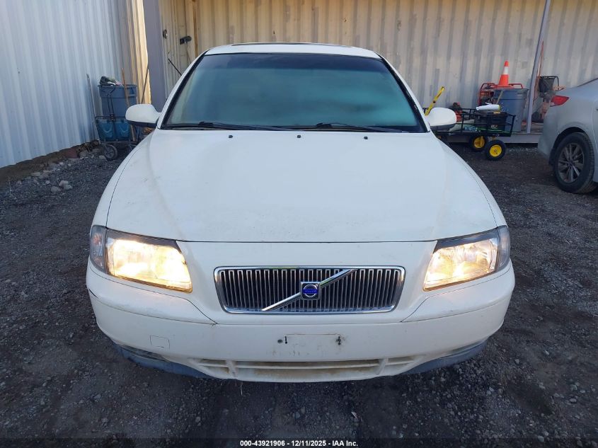 2002 Volvo S80 2.9 VIN: YV1TS92D221271533 Lot: 43921906