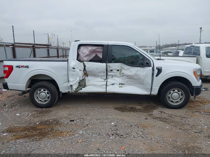 2022 Ford F-150 Xl VIN: 1FTFW1E59NKE65536 Lot: 43921913