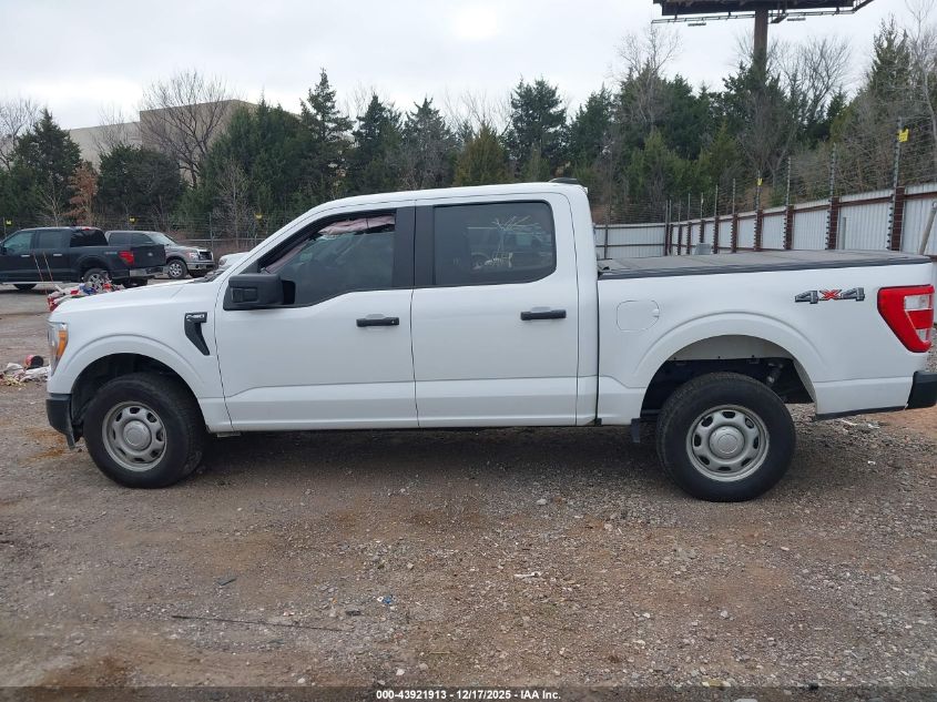 2022 Ford F-150 Xl VIN: 1FTFW1E59NKE65536 Lot: 43921913