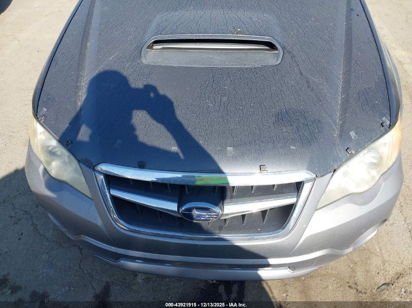 2009 Subaru Outback 2.5Xt Limited VIN: 4S4BP63C996332554 Lot: 43921915